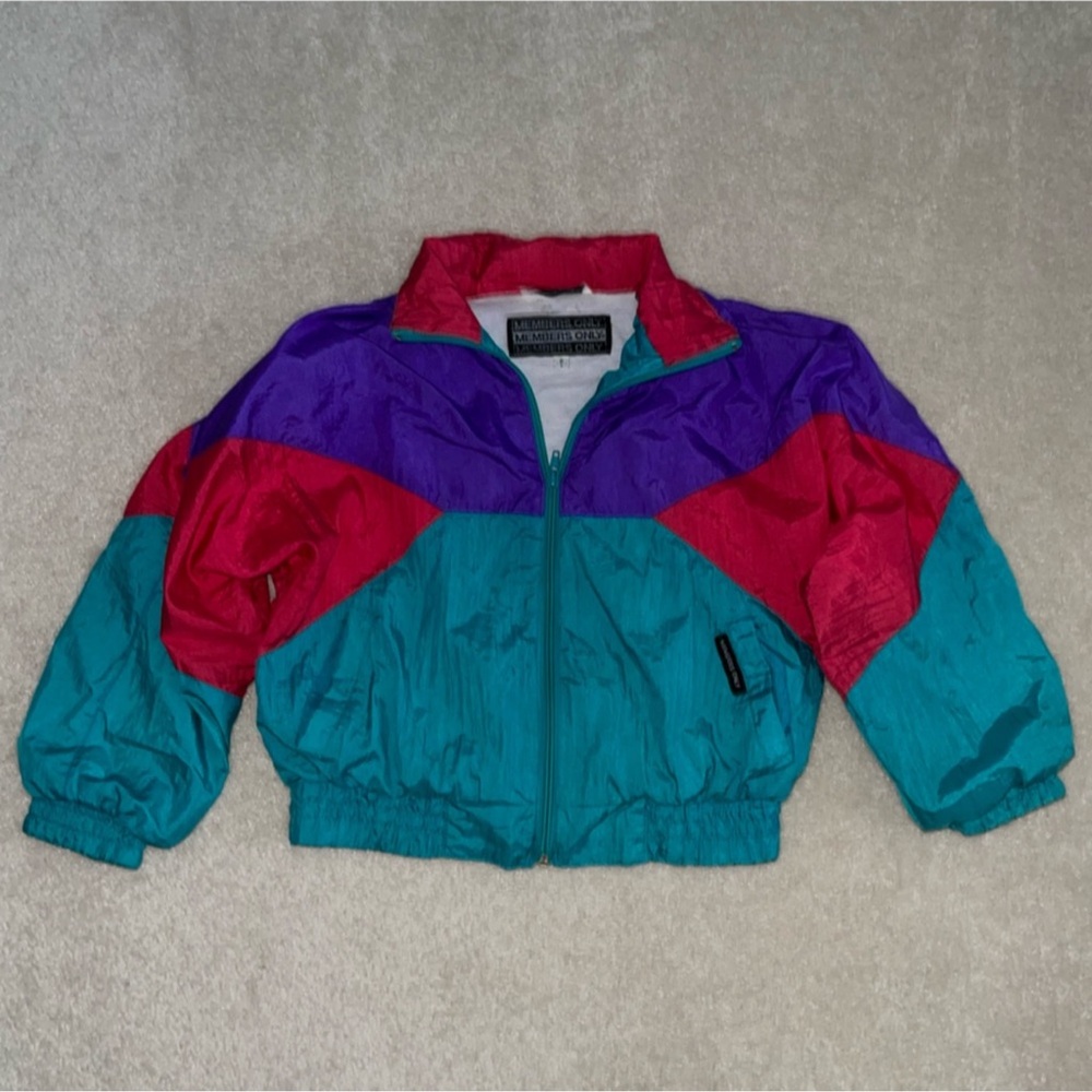 Vintage Members Only windbreaker